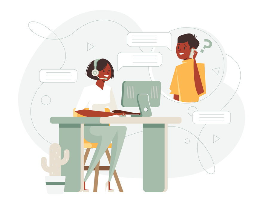 Customer service vs customer support
